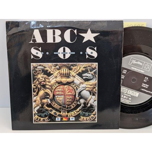ABC S.o.s., United kingdom, 7" vinyl SINGLE. NT106