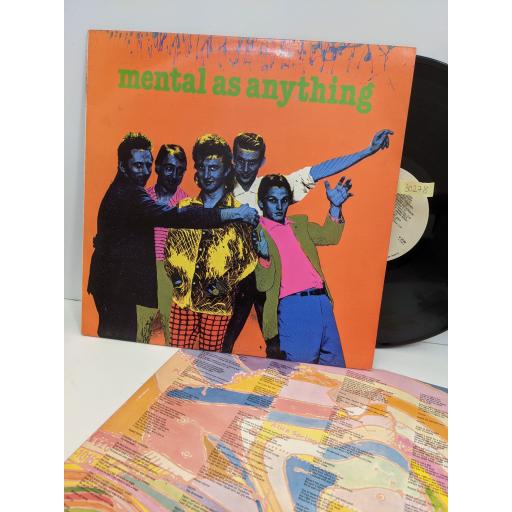 MENTAL AS ANYTHING Mental as anything, 12" vinyl LP. V2148