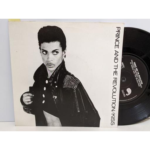 PRINCE AND THE REVOLUTION Kiss, Love or money, 7" vinyl SINGLE. W8751