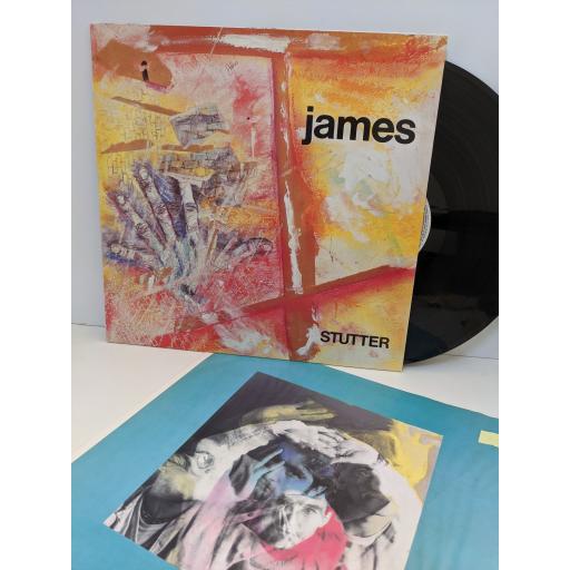 JAMES Stutter, 12" vinyl LP. 925437