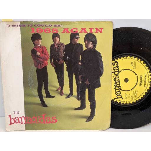 BARRACUDAS (I wish it could be) 1965 again, Rendezvous, 7" vinyl SINGLE. Z11