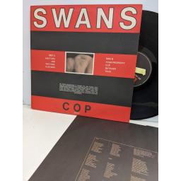 SWANS Cop 12" vinyl LP. KCC1