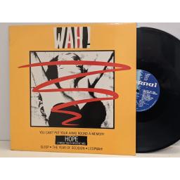 WAH! Hope (I wish you'd believe me) 12" single. X9880T