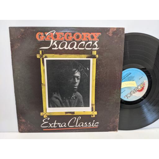 GREGORY ISAACCS Extra classic, 12" vinyl LP. CONLP2002