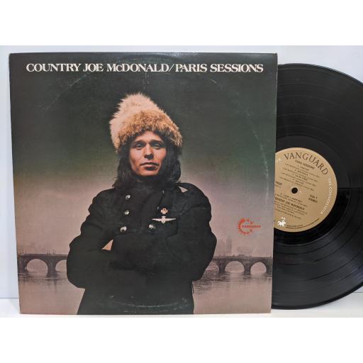 COUNTRY JOE McDONALD Paris sessions, 12" vinyl LP. VSD79328