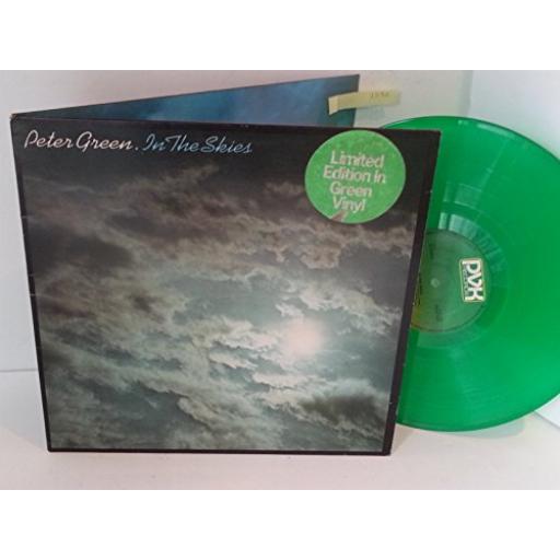 PETER GREEN in the skies, limited edition green vinyl, gatefold, PVLS 101