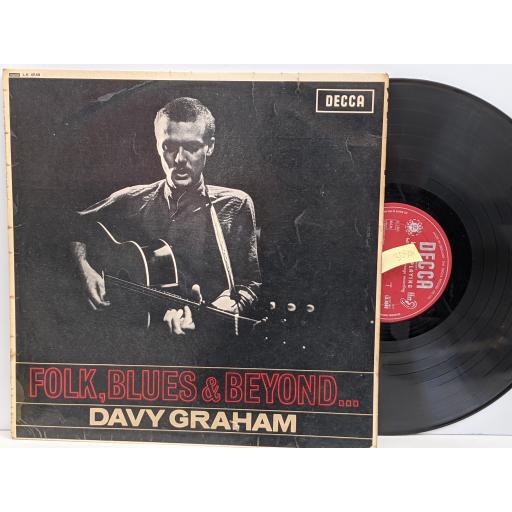 DAVY GRAHAM Folk blues and beyond, 12" vinyl LP. LK4649