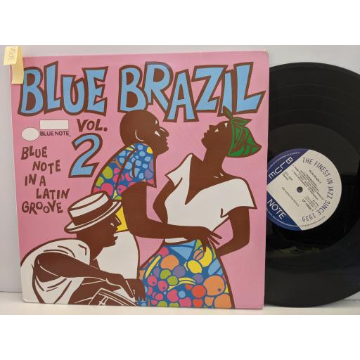 VARIOUS Blue brazil 2, 2x 12" vinyl LP. B157741