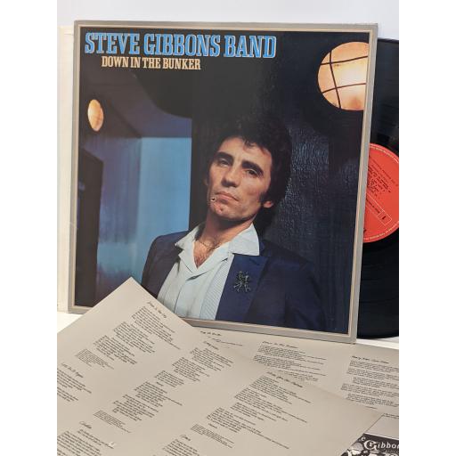STEVE GIBBONS BAND Down in the bunker 12" vinyl LP. POLS1001
