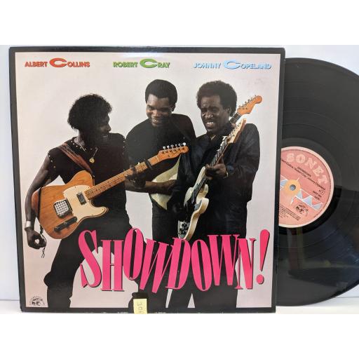 ALBERT COLLINS ROBERT CRAY JOHNNY COPELAND Showdown 12" vinyl LP. SNTF954