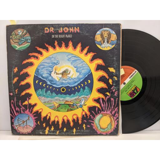 DR. JOHN In the right place, 12" vinyl LP. K50017