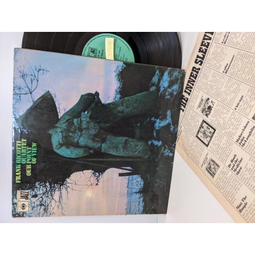 FRANK RICOTTI QUARTET Our point of view, 12" vinyl LP. S52668
