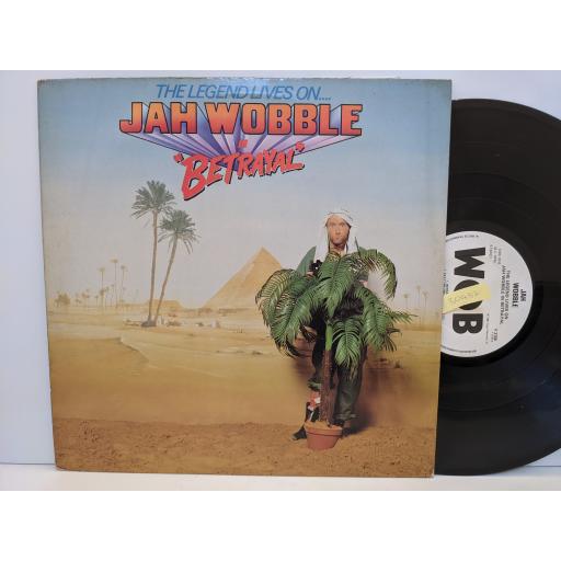 JAH WOBBLE The legend lives on jah wobble in betrayl, 12" vinyl LP. V2158