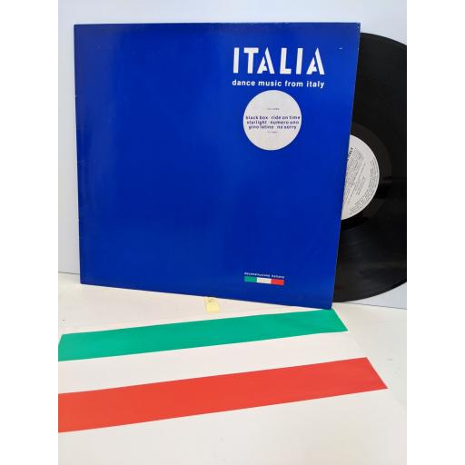 ITALIA dance music from Italy 12" vinyl LP. PL74289