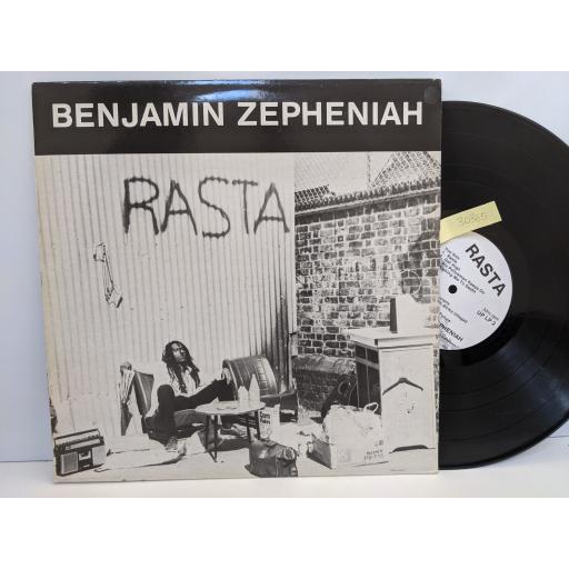 BENJAMIN ZEPHENIAH Rasta, 12" vinyl LP. UPLP2