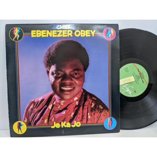 CHIEF EBENEZER OBEY Je ka jo, 12" vinyl LP. V2283