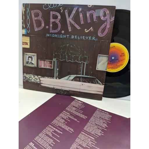 B.B.KING Midnight believer 12" vinyl LP. ABCL5246