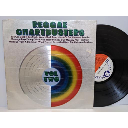REGGAE CHARTBUSTERS VOL TWO Including Desmond Dekker The Rudies Horace Faith 12" vinyl LP. TBL147