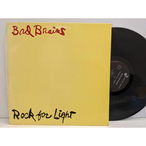 BAD BRAINS Rock for light 12" vinyl LP. ABT007