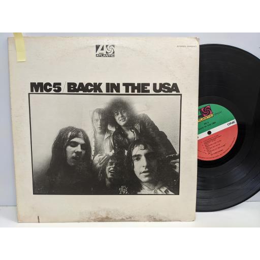 MC 5 Back in the usa, 12" vinyl LP. SD8247