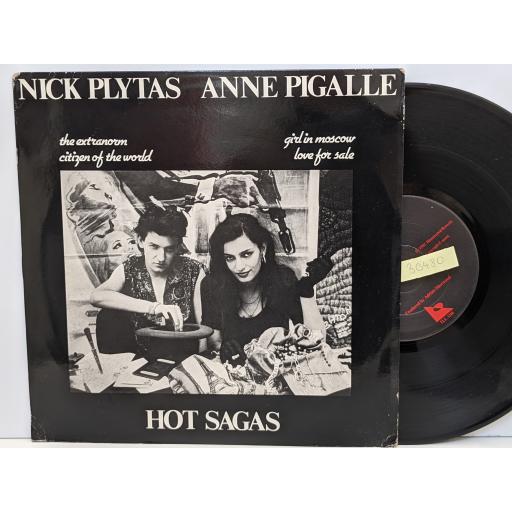 NICK PLYTAS AND ANNE PIGALLE Hot sagas, 10" vinyl LP. ILL1210
