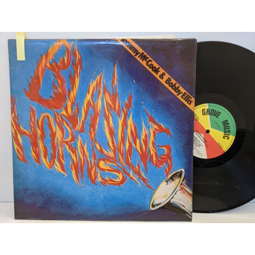 TOMMY McCOOK AND BOBBY ELLIS Blazing horns, 12" vinyl LP. GMLP002