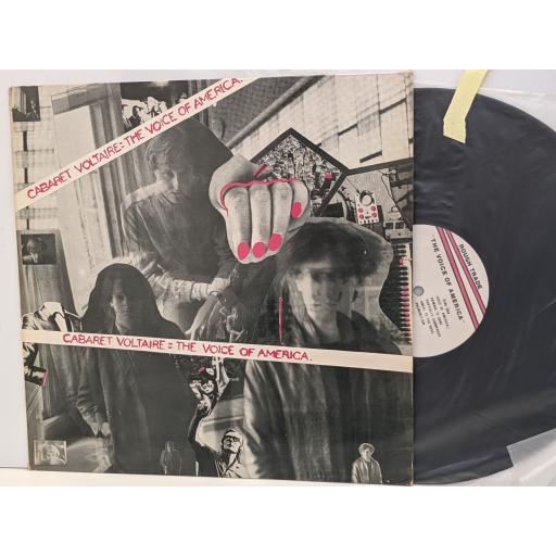CABARET VOLTAIRE The voice of America 12" vinyl LP. ROUGH11