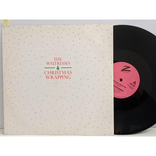 THE WAITRESSES Christmas wrapping, Hangover 1/1/83, 12" vinyl SINGLE. 12WIP821