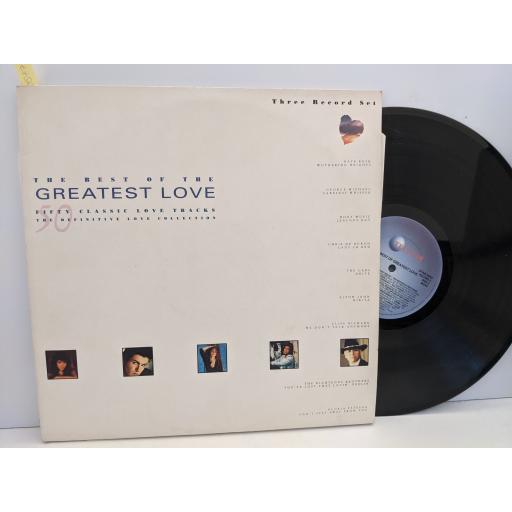 GEORGE MICHAEL, DIANA ROSS, 10CC ETC. The best of greatest love, 3x 12" vinyl LP. STAR2443