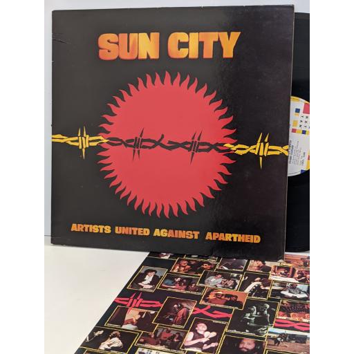 ARTISTS UNITED AGAINST APARTHEID Sun City 12" vinyl LP. MTI1001