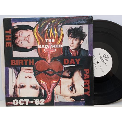 THE BIRTHDAY PARTY The bad seed, 12" vinyl EP. BAD301