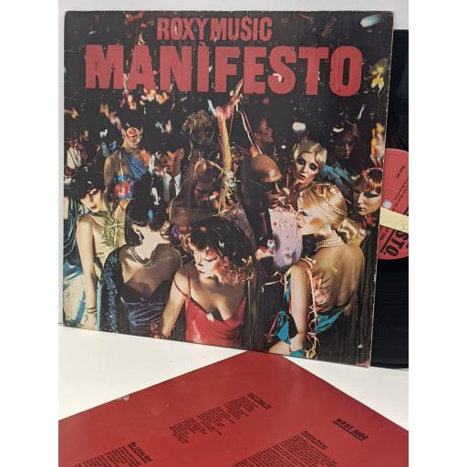 ROXY MUSIC Manifesto 12" vinyl LP. POLH001