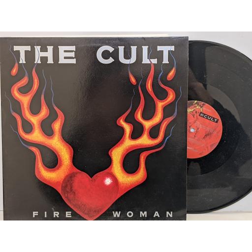 THE CULT Fire woman 12" single. BEG228T