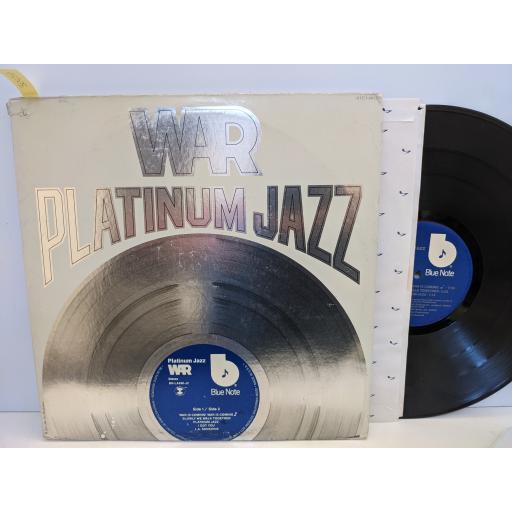 WAR Platinum jazz, 2x 12" vinyl LP. BNLA690J2