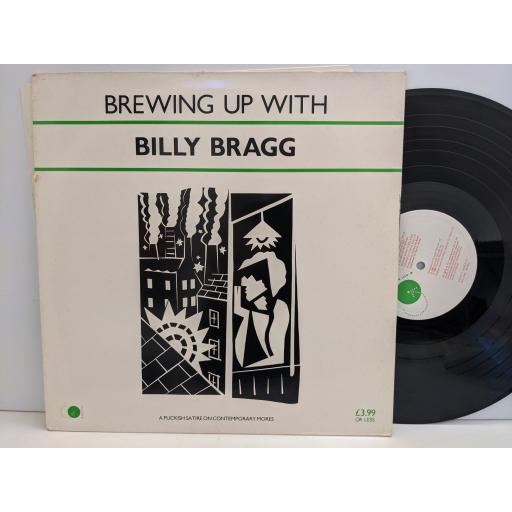 BILLY BRAGG Brewing up with Billy Bragg 12" vinyl LP. AGOLP4