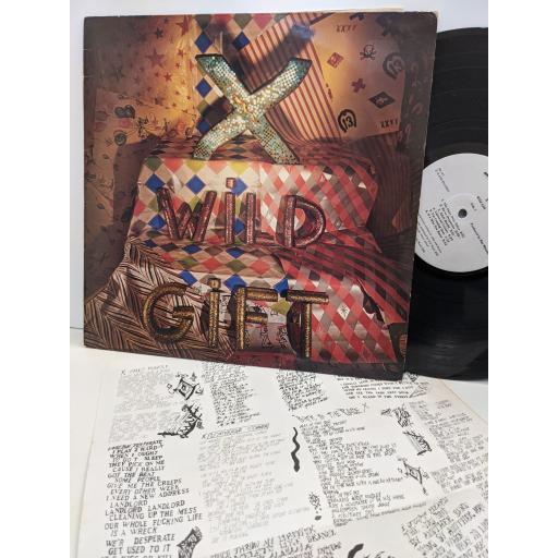 X Wild gift 12" vinyl LP. SR107