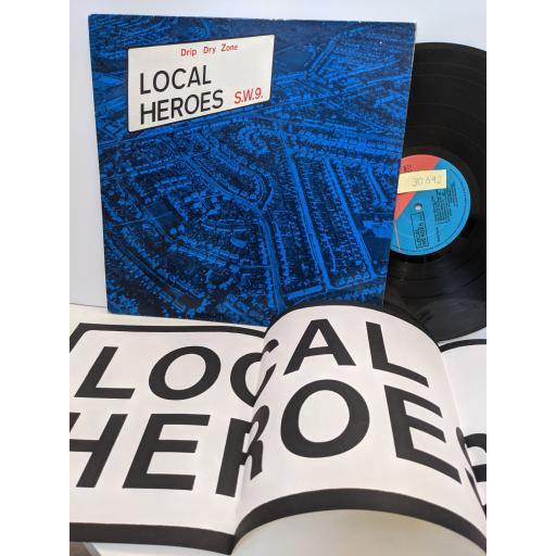 LOCAL HEROES Drip dry zone 12" vinyl LP. OVLP504