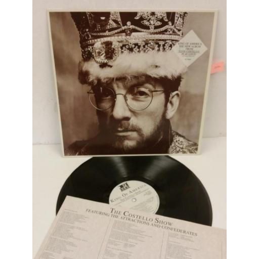THE COSTELLO SHOW King of America 12" vinyl LP. ZL70946