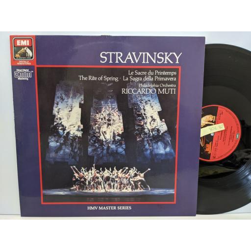 IGOR STRAVINSKY The rite of spring 12" vinyl LP. 2902651