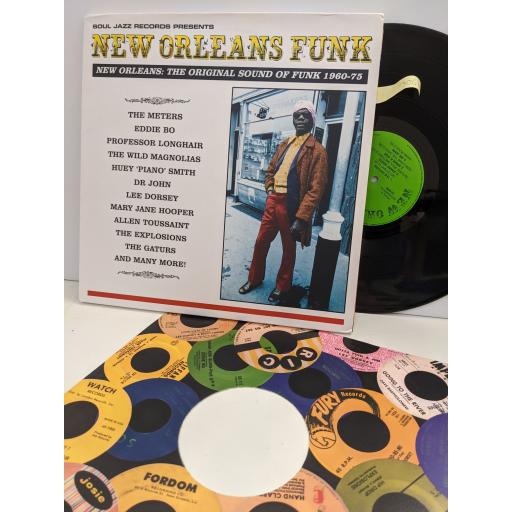 NEW ORLEANS FUNK New Orleans the original sound of funk 1960-75 Eddie Bo Alien Toussaint The Meters 12" vinyl LP. SJRLP47