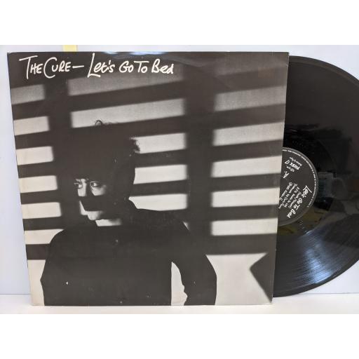THE CURE Let's go to bed, Just one kiss, 12" vinyl LP. FICSX17