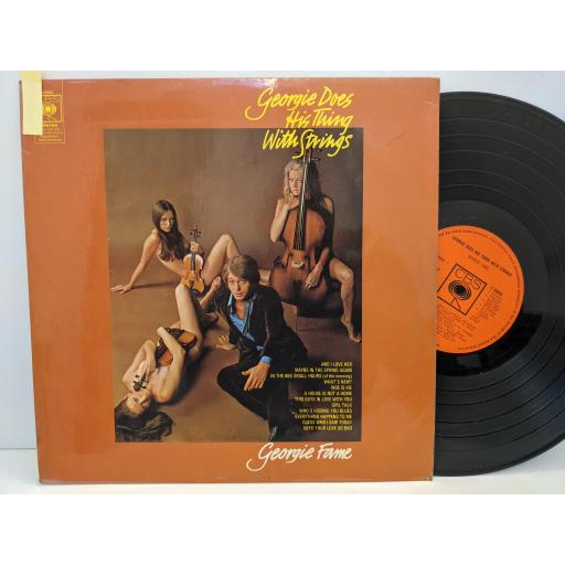 GEORGIE FAME Georgie does his thing with strings, 12" vinyl LP. S63650