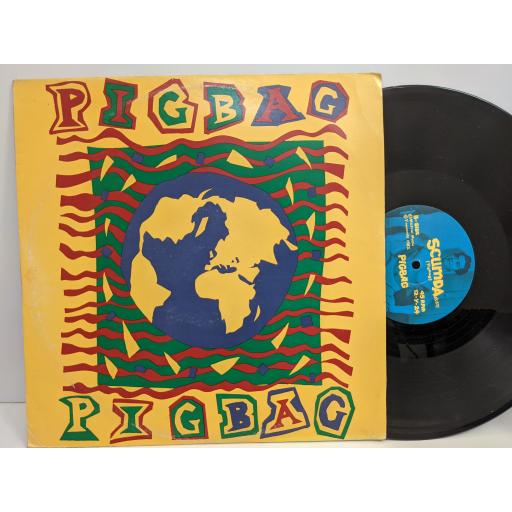 PIGBAG The big bean, Scumda, 12" vinyl SINGLE. 12Y24