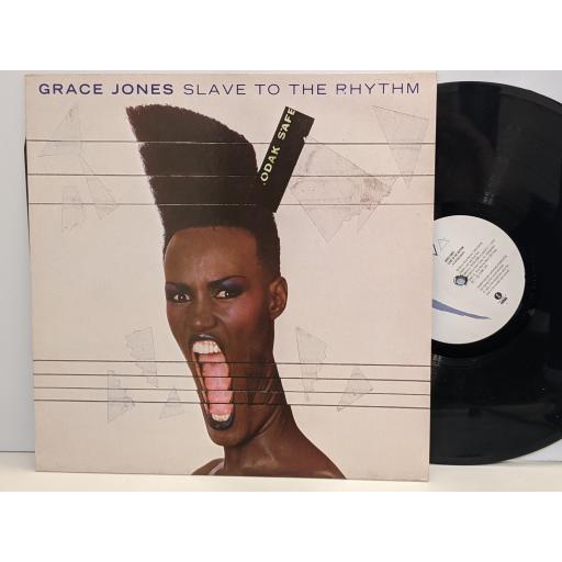 GRACE JONES Slave to the rhythm 12" vinyl LP. GRACE1