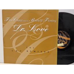 FIRST CHOICE FEATURING ROCHELLE FLEMING Dr Love (The C & C remixes) 12" vinyl 33 1/3 RPM. 12SALSAR7