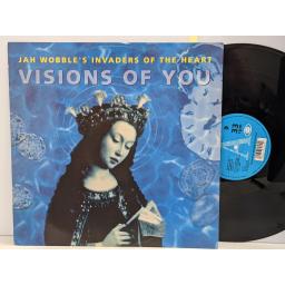 JAH WOBBLE'S INVADERS OF THE HEART Visions of you 12"LP. OVAL103T