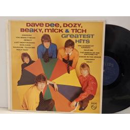 DAVE DEE DOZY BEAKY MICK AND TICH Greatest hits 12" vinyl LP. PRICE61