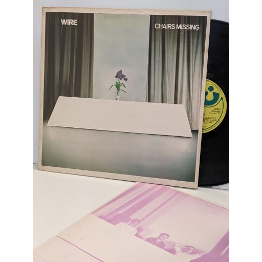 WIRE Chairs missing 12" vinyl LP. SHSP4093