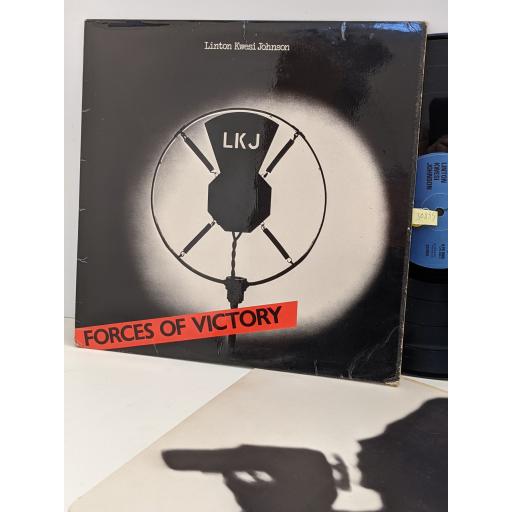 LINTON KWESI JOHNSON Forces of victory 12" vinyl LP. ILPS9566
