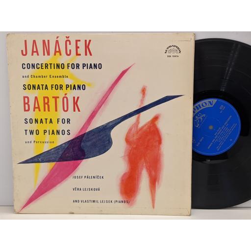 LEOS JANACEK Concertino for piano and chamber ensemble 12" vinyl LP. SUA10416